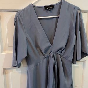 Dusty Blue Lulus Dress